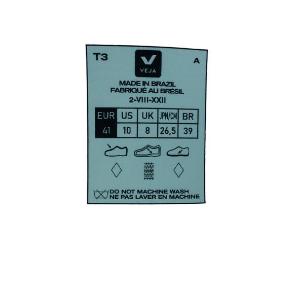 Veja Urca Low Cut Sneakers White Women's Size 10 - Picture 7 of 7